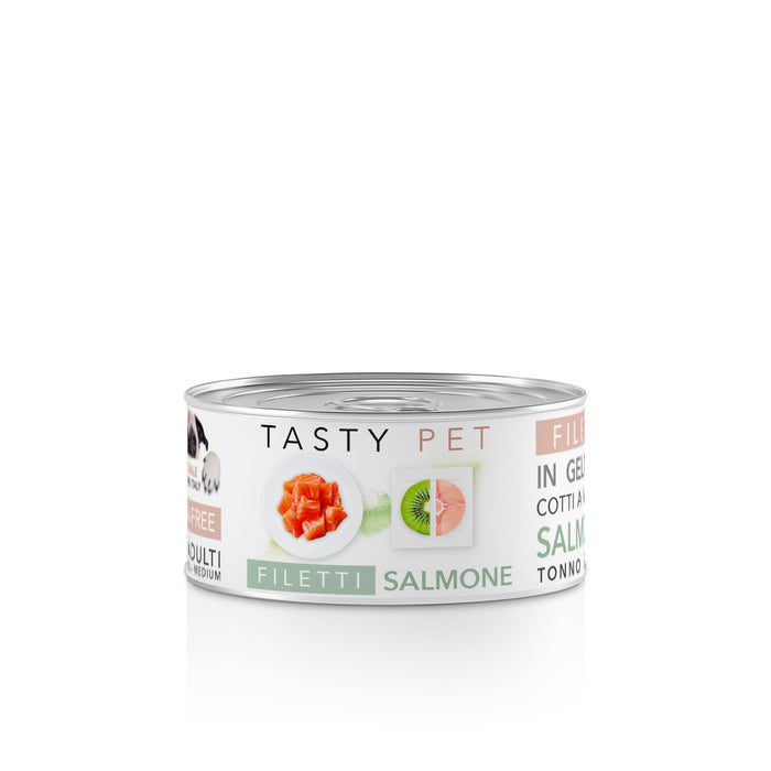 Fillets in jelly - Tuna, Salmon and Kiwi for dogs