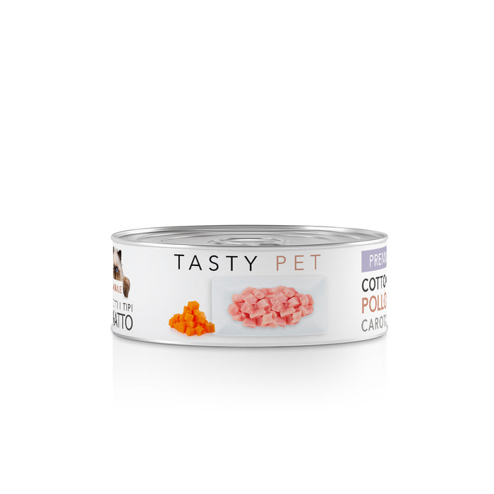 Premium Chicken and Carrot Pate for cats - 70g