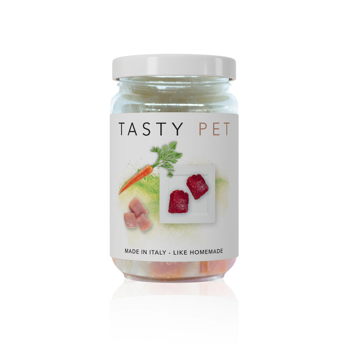 Premium Chicken, Pork, Pumpkin and Pea Pate for Cats - 80g